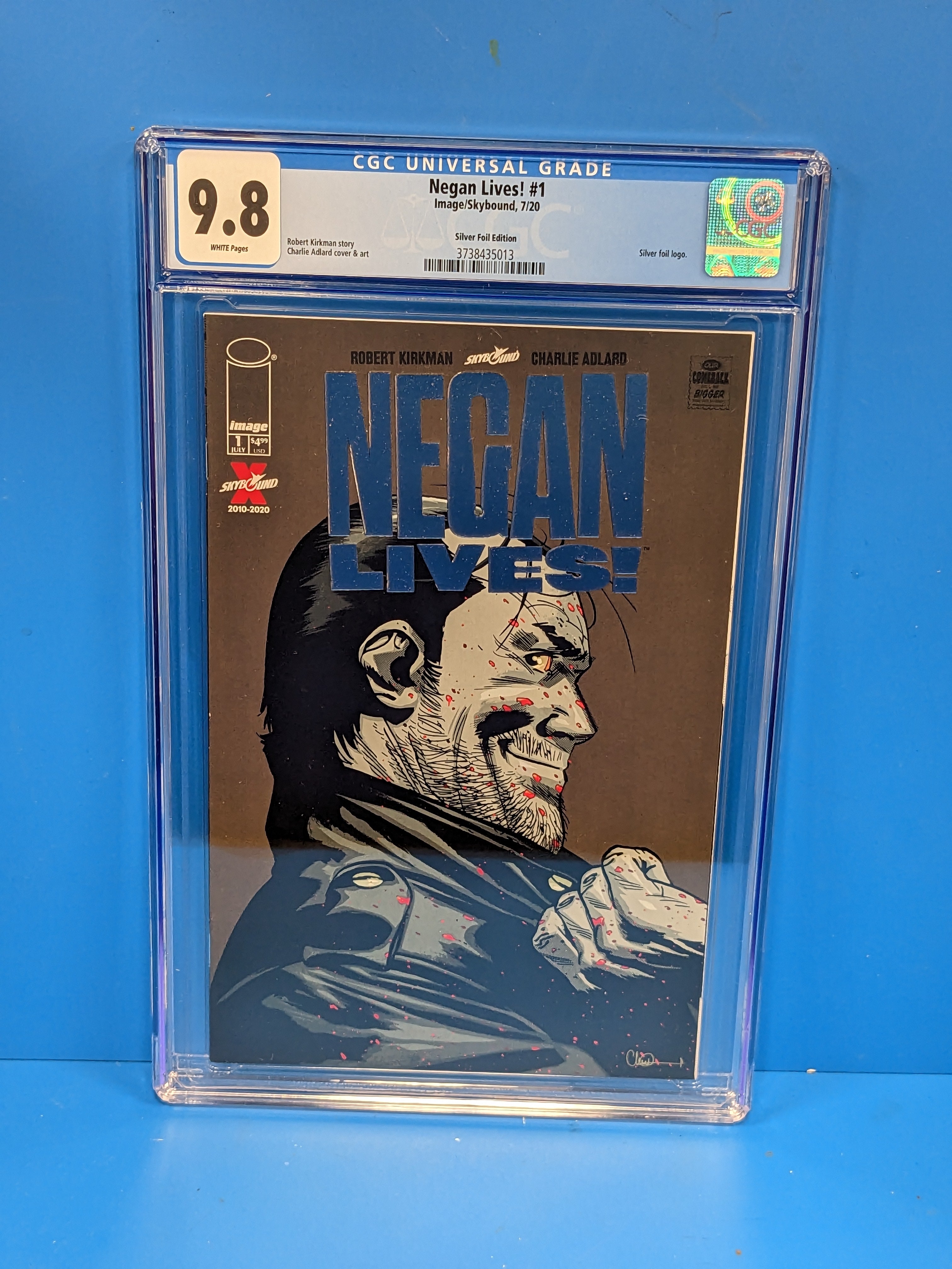 Negan Lives (2020 Series) #1 (CGC 9.8) Silver Variant