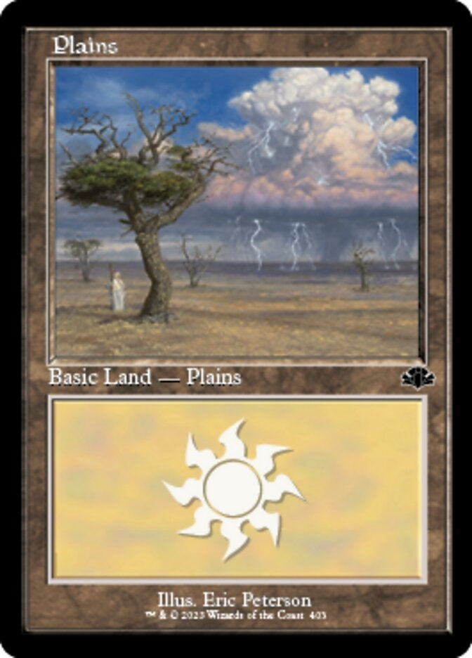 Plains [#403 Old Frame Bonus Sheet] (DMR-C)