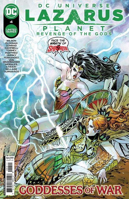 LAZARUS PLANET REVENGE OF THE GODS #4 (OF 4) CVR A GUILLEM MARCH