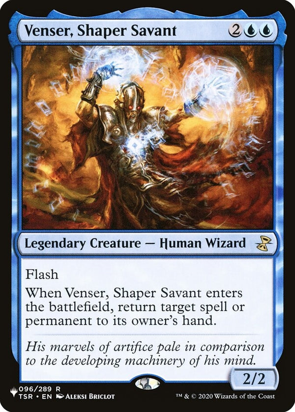 Venser, Shaper Savant (TSR-R-LIST)