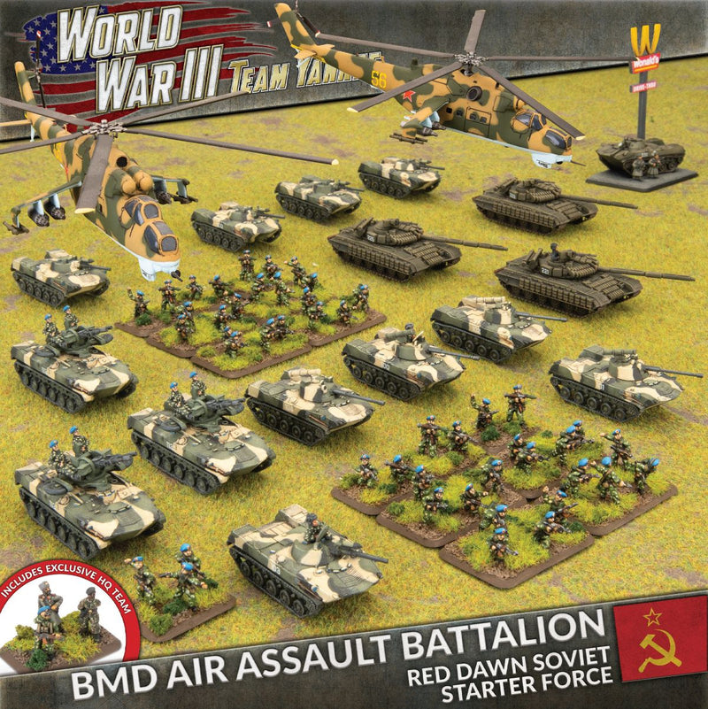 Flames of War: Team Yankee WW3: Soviet (TSUAB05) - Starter Force; BMD Air Assault Battalion