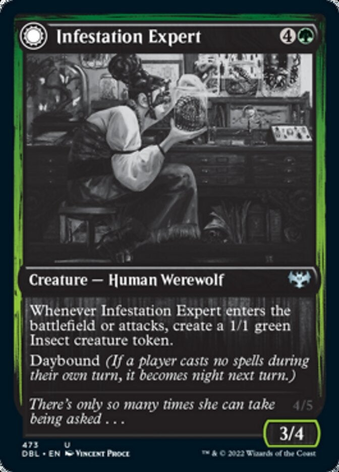 Infestation Expert // Infested Werewolf [