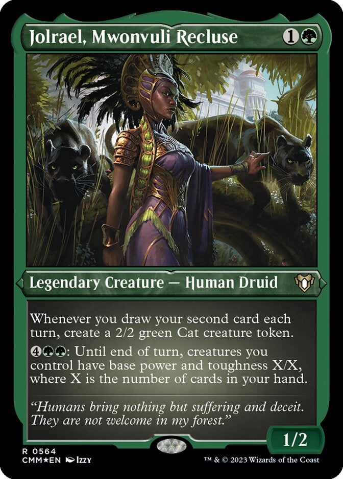 Jolrael, Mwonvuli Recluse [#0564 Etched Foil] (CMM-R)