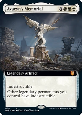 Avacyn's Memorial [#069 Extended Art] (MIC-M)