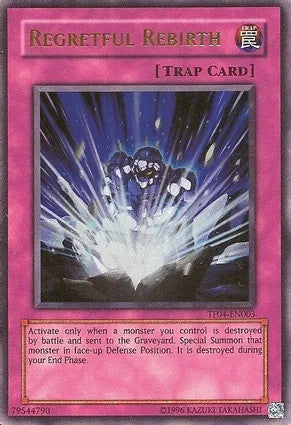 Regretful Rebirth (TF04-EN003) Ultra Rare