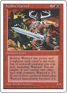 Keldon Warlord (4ED-U)