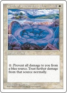 Circle of Protection: Blue (5ED-C)