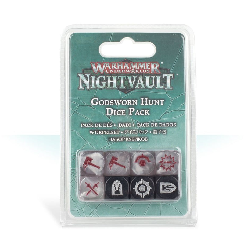 Citadel Hobby: Dice Set - Warhammer Underworlds: Nightvault - Slaves to Darkness: Godsworn Hunt