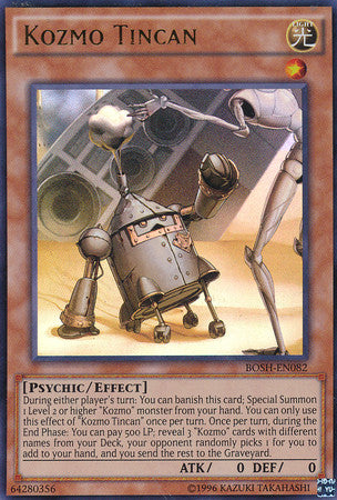 Kozmo Tincan (BOSH-EN082) Ultra Rare - Near Mint Unlimited