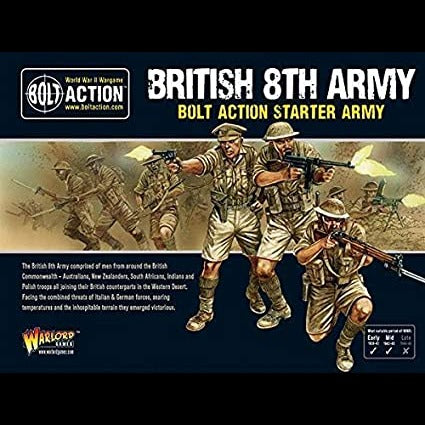 Bolt Action: British 8th Starter Army