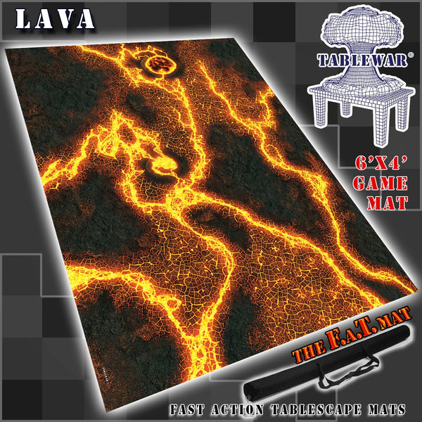 F.A.T. Mat - Lava (6x4)