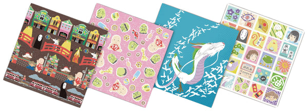 GHIBLI CHIYOGAMI SPIRITED AWAY 20PC ORIGAMI PAPER