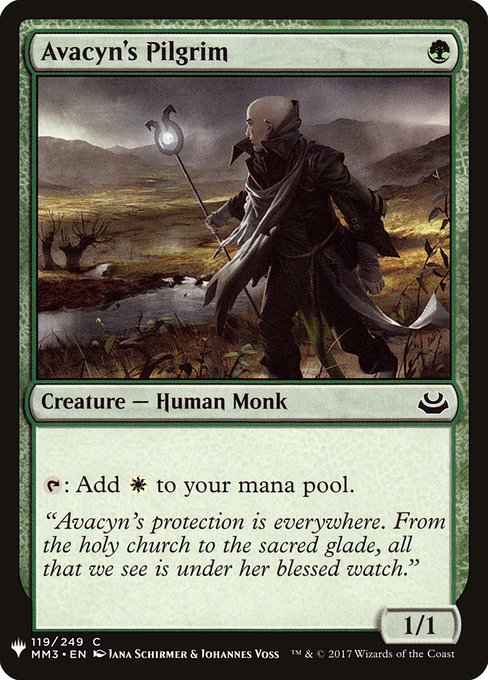 Avacyn's Pilgrim [Mystery Booster #1127] (MM3-C)