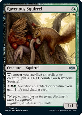 Ravenous Squirrel (MH2-U)