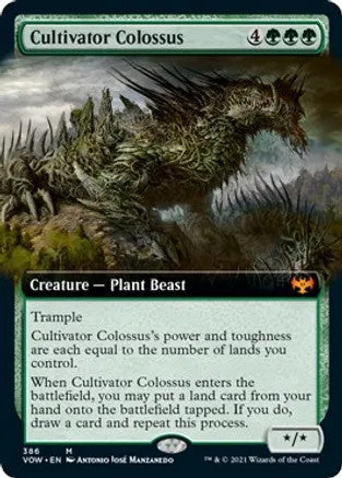 Cultivator Colossus [#386 Extended Art] (VOW-M-FOIL)