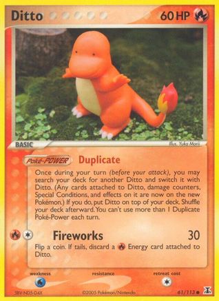 Ditto (61/113) Charmander