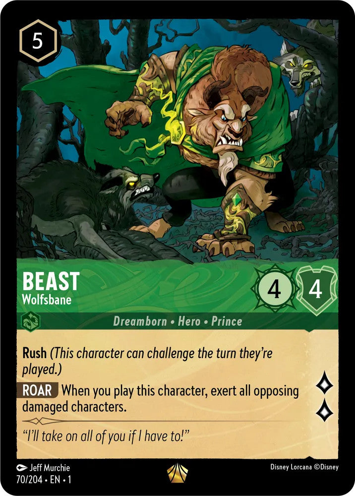 Beast - Wolfsbane (The First Chapter 70/204) Legendary - Near Mint
