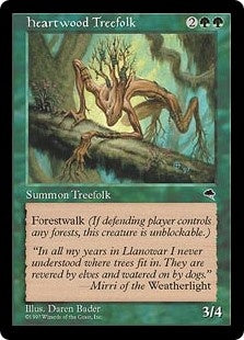 Heartwood Treefolk (TMP-U)