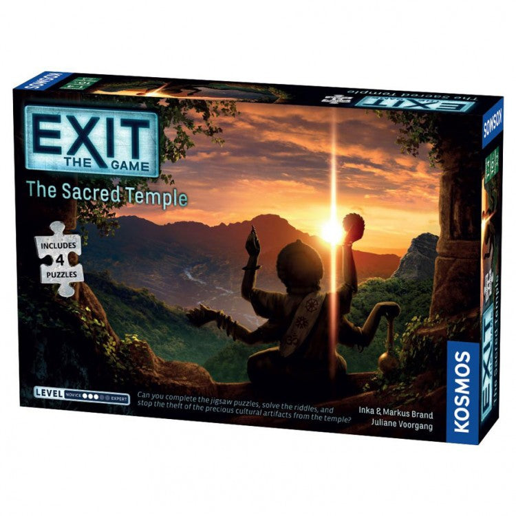 Exit The Game: The Sacred Temple + Puzzle