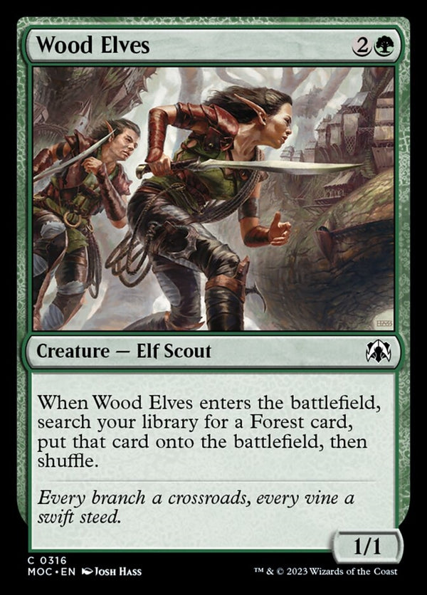 Wood Elves [#0316 Reprint] (MOC-C)
