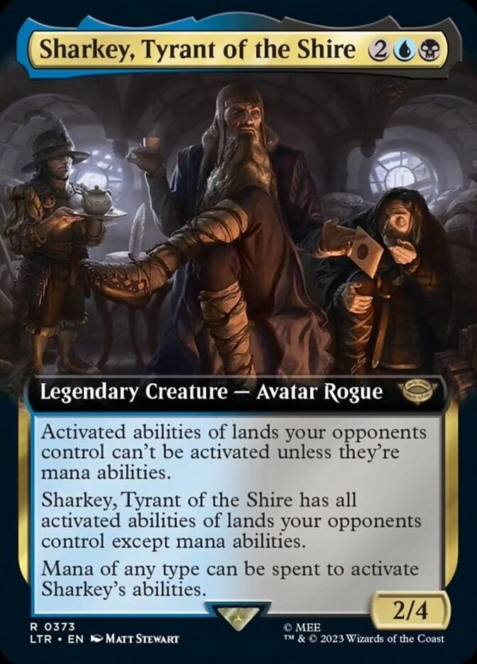 Sharkey, Tyrant of the Shire [#0373 Extended Art] (LTR-R)