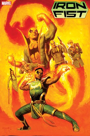 IRON FIST #4 GIST VARIANT