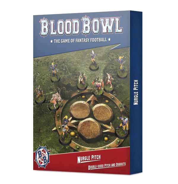 Blood Bowl: Second Season Edition - Pitch and Dugout Set: Nurgle