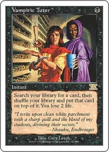 Vampiric Tutor (6ED-R)