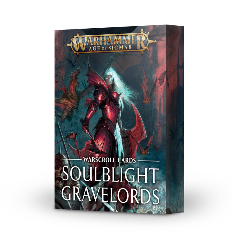 Age of Sigmar: Warscroll Cards - Soulblight Gravelords (OOP)