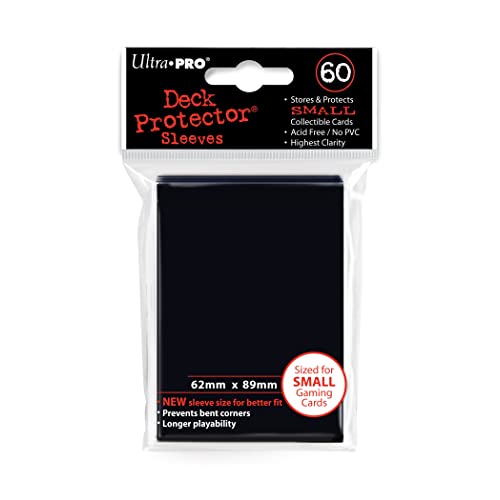 Ultra-PRO: Mini Sleeves -  Black (60)