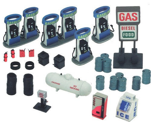 WizKids 4D Settings - Gas Station