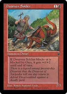 Dwarven Soldier [#053 Asplund-Faith] (FEM-C)