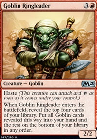 Goblin Ringleader (M20-U)