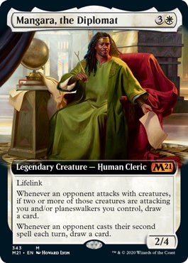 Mangara, the Diplomat [#343 Extended Art] (M21-M)