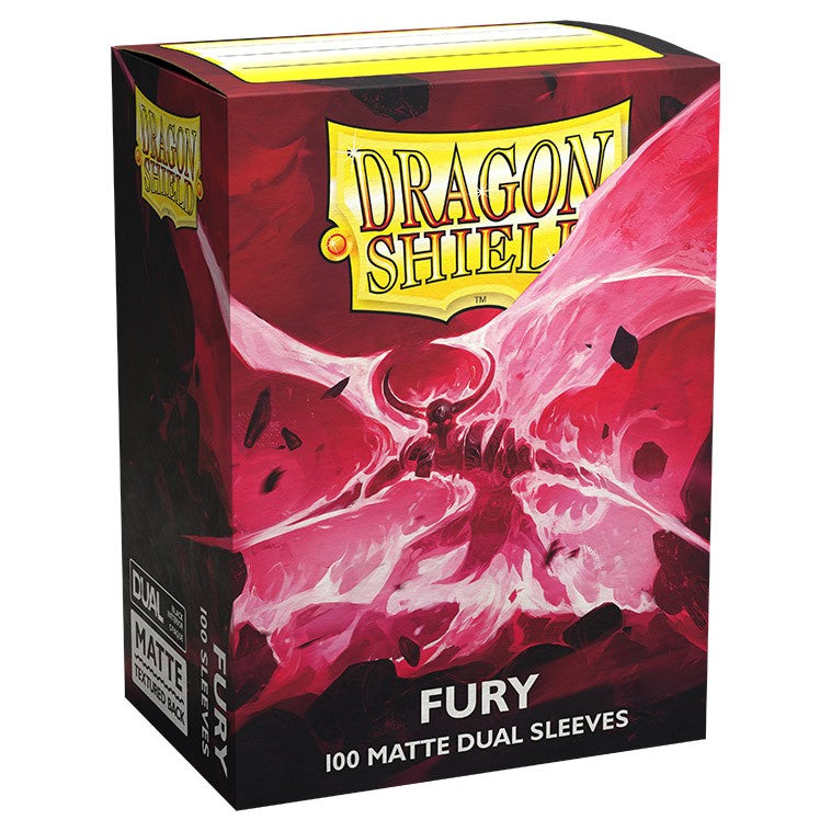 Dragon Shield: Standard - Dual Matte: Fury 100 Count