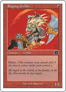 Raging Goblin (6ED-C)
