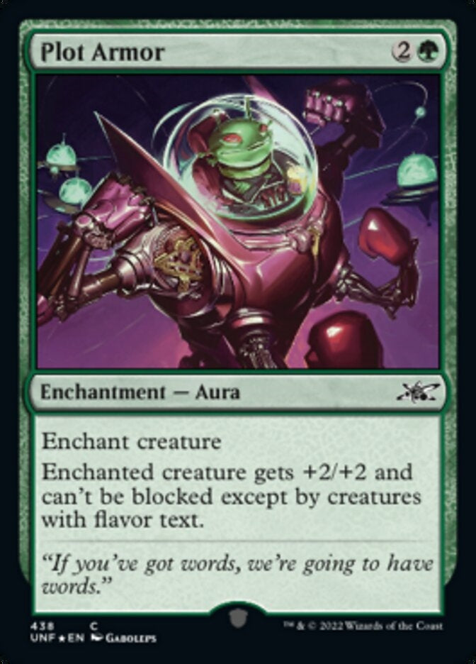 Plot Armor [#438 Galaxy Foil] (UNF-C)