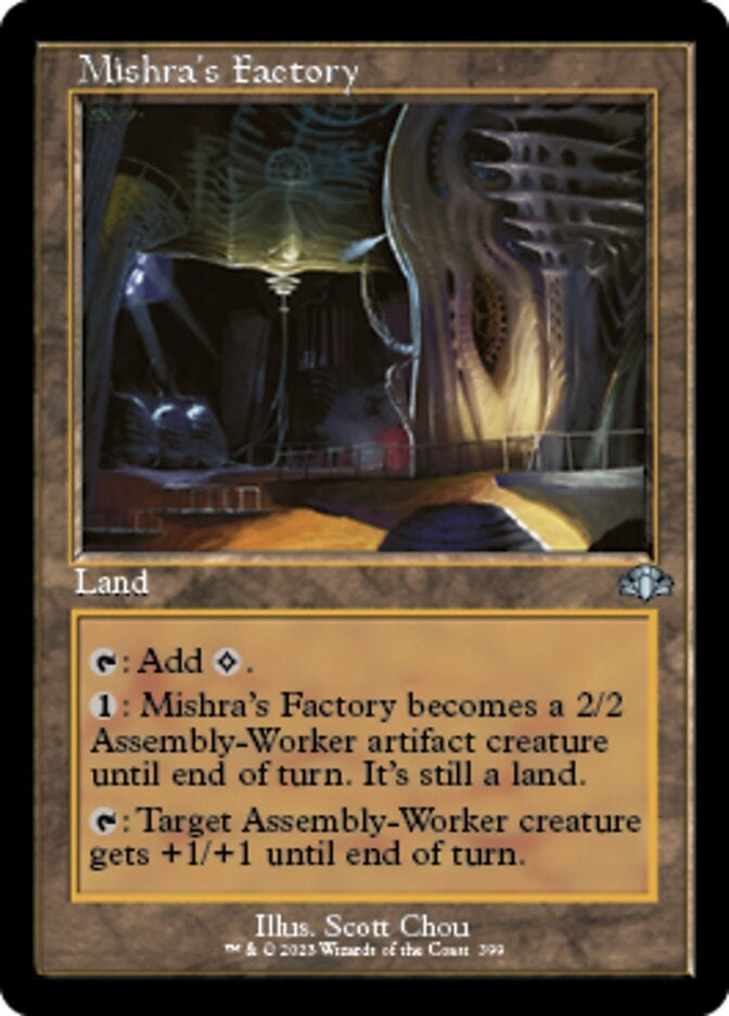 Mishra's Factory [#399 Old Frame Bonus Sheet] (DMR-U)