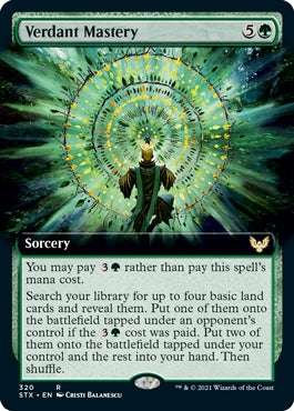 Verdant Mastery [#320 Extended Art] (STX-R)