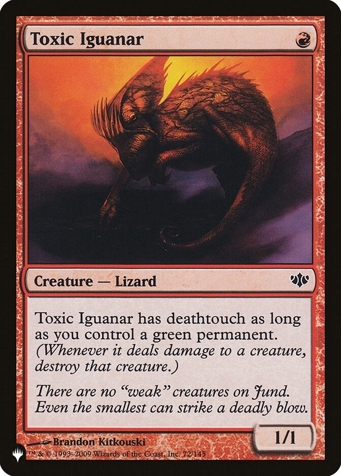 Toxic Iguanar (CON-C-LIST)