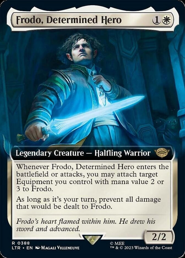 Frodo, Determined Hero [#0388 Extended Art] (LTR-R)