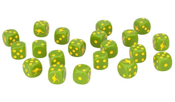 Flames of War: Team Yankee WW3: Australian (TAU900) - Dice Set