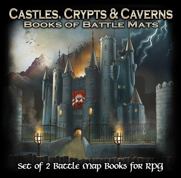 Book of Battle Mats - Castles Crypts & Caverns