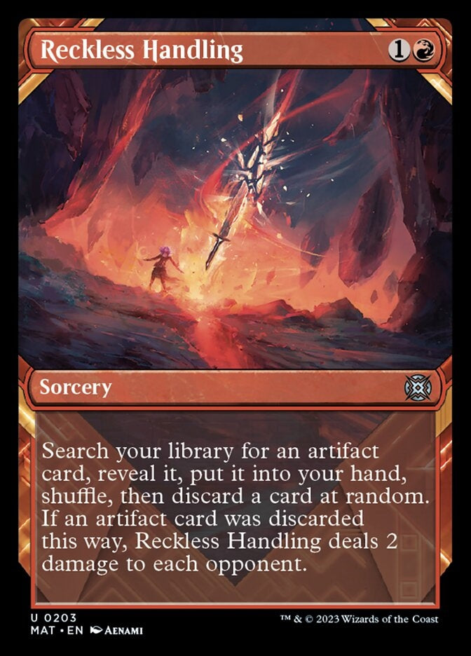 Reckless Handling [#0203 Halo Foil] (MAT-U)