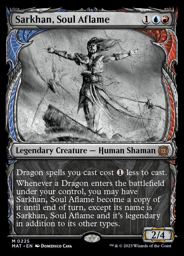 Sarkhan, Soul Aflame [#0225 Halo Foil] (MAT-M)