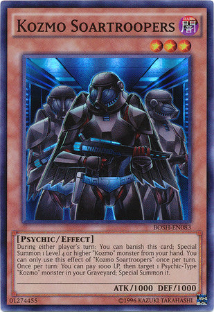 Kozmo Soartroopers (BOSH-EN083) Super Rare - Near Mint Unlimited
