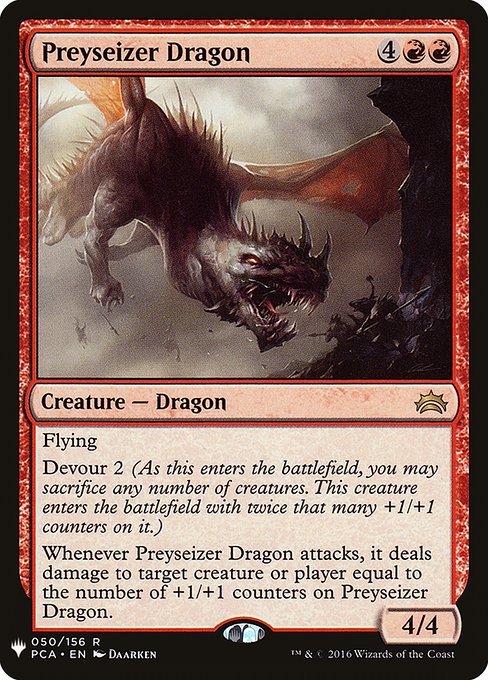 Preyseizer Dragon [Mystery Booster #1025] (PCA-R)