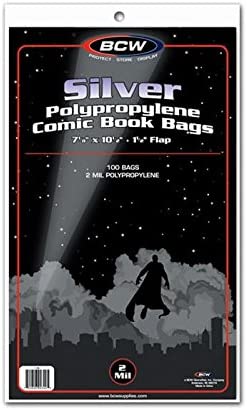 Comic Bags - Silver Age (100)