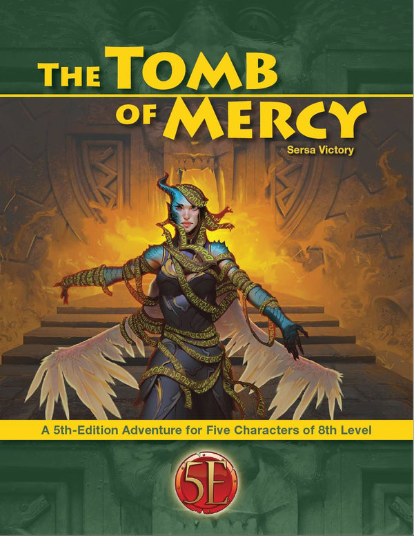 D&D 5E OGL: Adventure - The Tome of Mercy - for 5 characters of 8th level (SC)