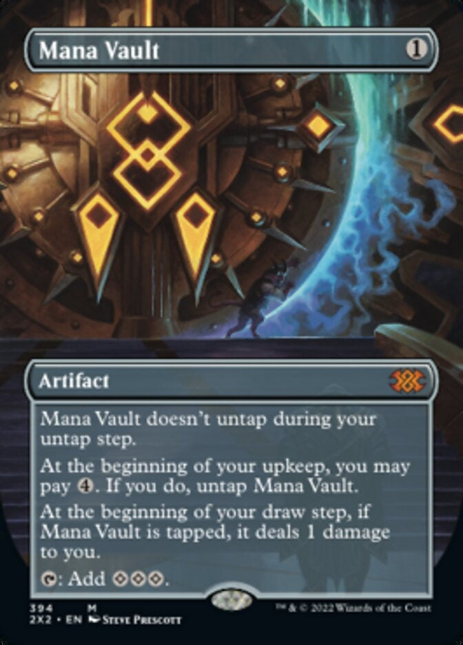 Mana Vault [#394 Alternate-Art Borderless] (2X2-M)